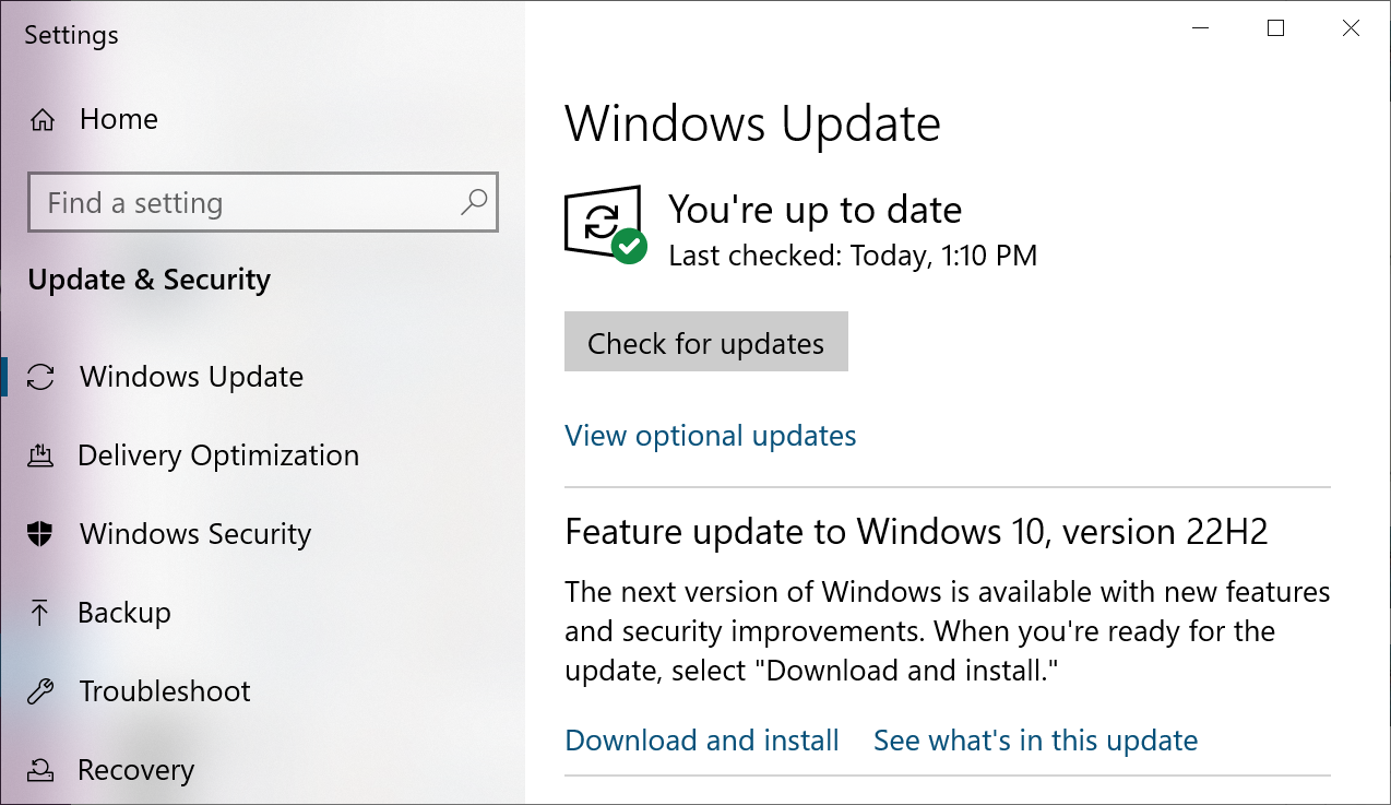 Windows 10 22 H2 2023 Get Latest Windows 10 Update